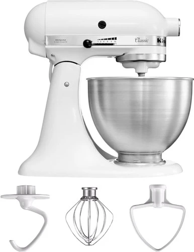 KitchenAid Classic Mixer 5K45SSEWH Wit 3 KitchenAid Classic Mixer 5K45SSEWH Wit
