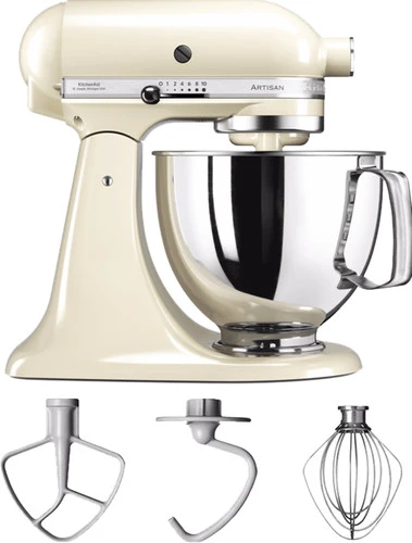 KitchenAid Artisan Mixer 5KSM125 Amandelwit 3 KitchenAid Artisan Mixer 5KSM125 Amandelwit