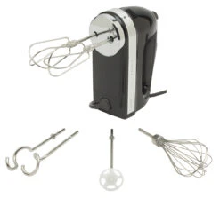 KitchenAid Handmixer Met Accessoires Kunststof Zwart 8-delig