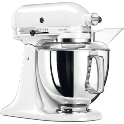 KitchenAid Keukenmachine Artisan - Kantelbare Kop - Wit - 4.8 Liter - 5KSM175PSEWH -Kitchenaid 8597015010305B15D 1