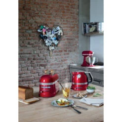 KitchenAid Waterkoker Artisan - Temperatuurregeling - Appelrood - 1.5 Liter - 5KEK1522ECA -Kitchenaid 8597800012305B15D 1