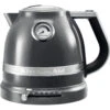 KitchenAid Waterkoker Artisan - Temperatuurregeling - Tingrijs - 1.5 Liter - 5KEK1522EMS -Kitchenaid 859780001400