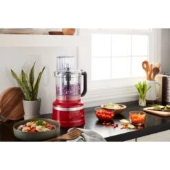 KitchenAid 13-Cup Food Processor With Work Bowl In Empire Red -Kitchenaid KitchenAid 13 Cup Food Processor with Work Bowl in Empire Red 11