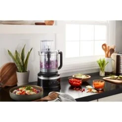 KitchenAid 13-Cup Food Processor With Work Bowl In Onyx Black -Kitchenaid KitchenAid 13 Cup Food Processor with Work Bowl in Onyx Black 12