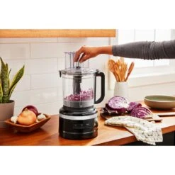 KitchenAid 13-Cup Food Processor With Work Bowl In Onyx Black -Kitchenaid KitchenAid 13 Cup Food Processor with Work Bowl in Onyx Black 13