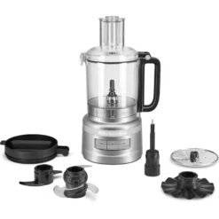 KitchenAid 9-Cup Food Processor In Contour Silver -Kitchenaid KitchenAid 9 Cup Food Processor in Contour Silver 2