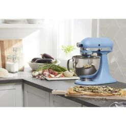 KitchenAid Artisan Series 5-QT. Tilt-Head Stand Mixer, Blue Velvet 9 KitchenAid Artisan Series 5-QT. Tilt-Head Stand Mixer, Blue Velvet -Kitchenaid KitchenAid Artisan Series 5 Quart Tilt Head Stand Mixer 3