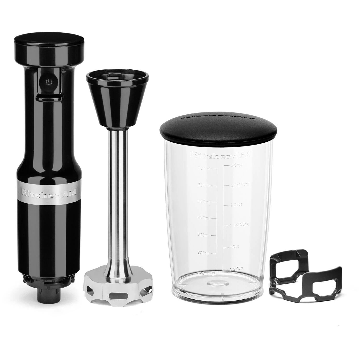 KitchenAid Corded Variable-Speed Immersion Blender In Onyx Black With Blending Jar 5 KitchenAid Corded Variable-Speed Immersion Blender In Onyx Black With Blending Jar - Afbeelding 3