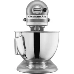 KitchenAid Deluxe 4.5-Quart Tilt-Head Stand Mixer In Silver -Kitchenaid KitchenAid Deluxe 4.5 Quart Tilt Head Stand Mixer in Silver 5