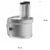 KitchenAid KSM2FPA Food Processor Attachment With Commercial Style Dicing Kit 1 KitchenAid KSM2FPA Food Processor Attachment With Commercial Style Dicing Kit -Kitchenaid KitchenAid KSM2FPA Food Processor Attachment with Commercial Style Dicing Kit 13b80fc3 227d 4511 861b 49f0d6c779b4