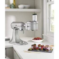 KitchenAid KSM2FPA Food Processor Attachment With Commercial Style Dicing Kit -Kitchenaid KitchenAid KSM2FPA Food Processor Attachment with Commercial Style Dicing Kit 9becb758 7d71 448e bfd5 034df64b1bdd