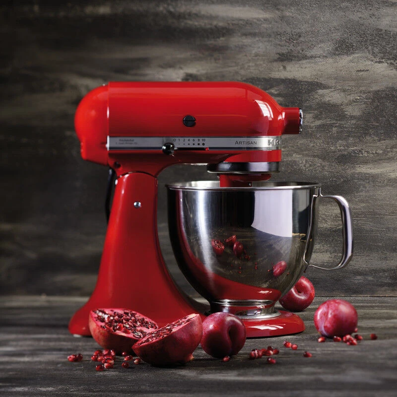 KitchenAid Artisan Original Standmixer 4,8 Liter Keizerrood - 5KSM125EER - Afbeelding 2